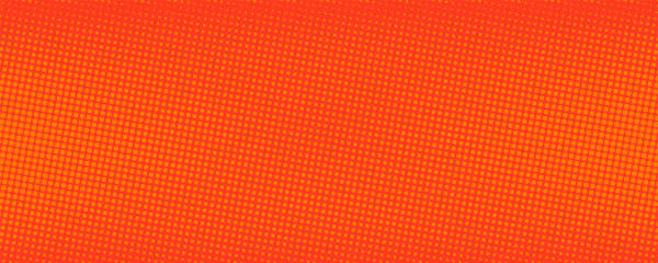 Fototapeta premium red dot background. Polka dot pop art halftone pattern. Red dots on orange background. vector illustration.
