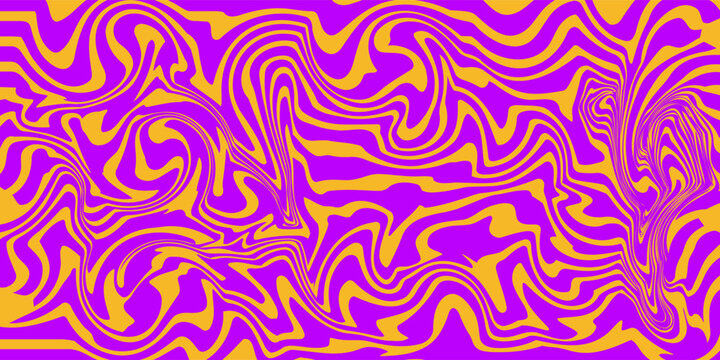  Abstract Vector Swirl Backgrounds. 1970 Aesthetic Textures with Flowing Waves