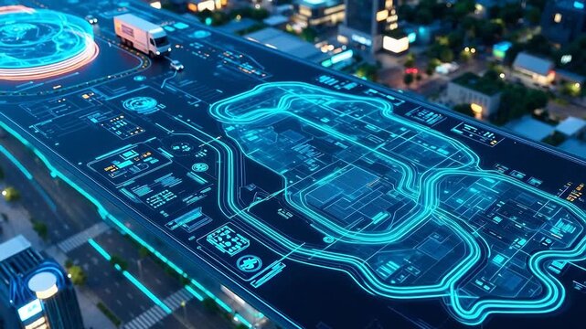 AI Fleet Commander: Real-Time Delivery Logistics Simulation