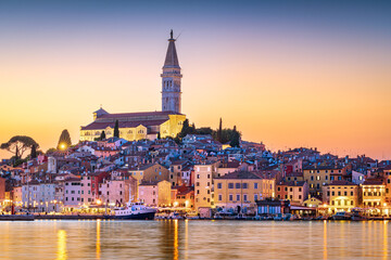Fototapeta premium Rovinj, Croatia on the Istria Peninsula