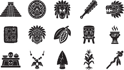 Black and white of animals, symbols, and landmarks © SH STORE