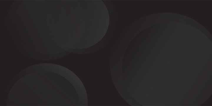 Dark Abstract Background with Soft Circular Gradient Shapes and Minimal Modern Design