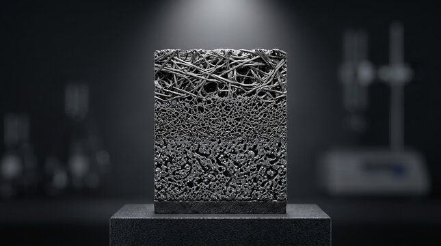 Micro pores inside gas diffusion electrode section