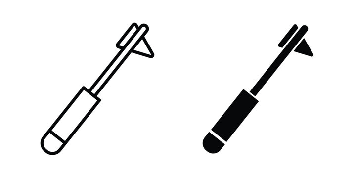 reflex hammer icon design, web, UI. Vector illustration, EPS10.