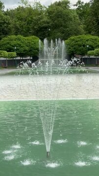 fountain in the park