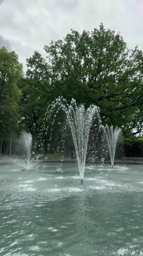 fountain in the park