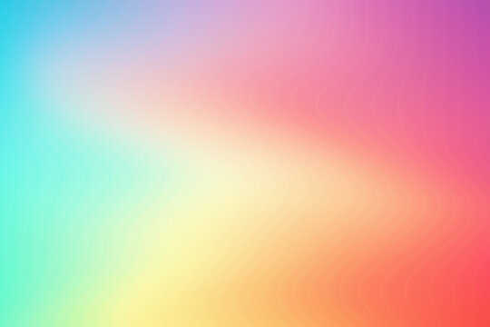 Gradient rainbow background with subtle wavy lines colorful abstract design color pattern smooth transition pastel