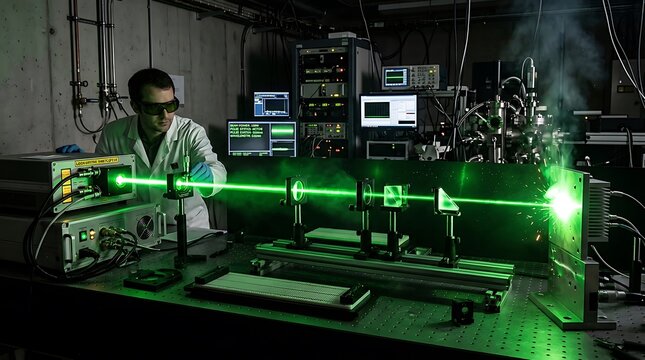 technician at work in a factory