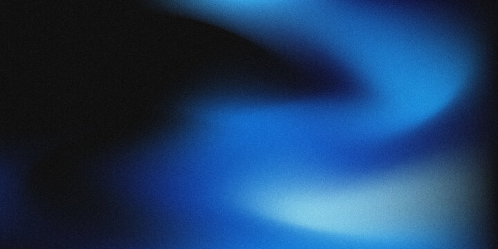 Abstract blue neon light swirl background with glowing futuristic wave motion, dark digital technology wallpaper and smooth cinematic energy backdrop
