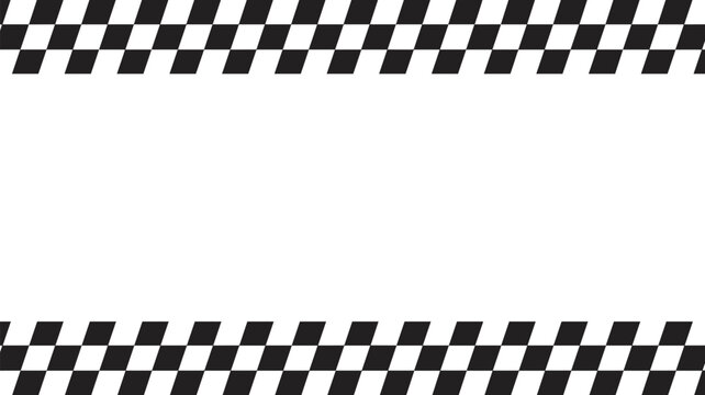 Finish Line Border. A classic checkered flag design. race track, motorsport, competition, game, winner, speed, motion, sport, graphic, announcement, invite, abstract, simple, bold, graphic resource.