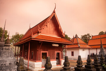 Obraz premium THAILAND TRAT OLD CITY WAT PLAI KLONG