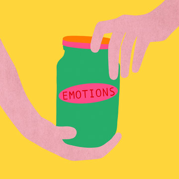 Suppressed emotions mental health