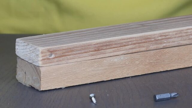Mastering the use of a power screwdriver with wood screw attachment for efficient drilling
