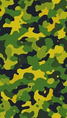 Naklejka premium Seamless geometric camouflage pattern with abstract shapes, ||blue, buildings