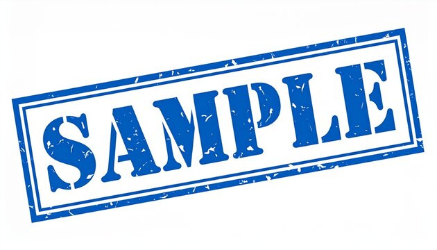 SAMPLE Stamp &ndash; Placeholder & Example Symbol