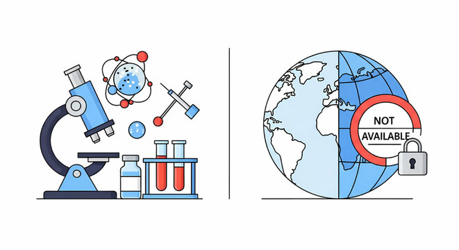 Scientific research limitations and medical access global restriction