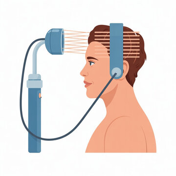 Transcranial Magnetic Stimulation TMS Device