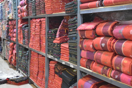 Red and Black Traditional Ulos Fabric Texture