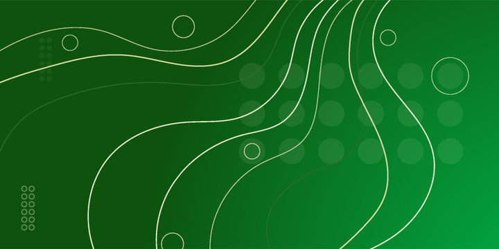 Abstract green background. Suit for presentation design with modern corporate and business concept. Vector illustration design for presentation, banner, cover, web, header, flyer, poster, wallpaper