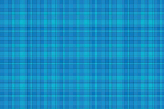 Seamless blue plaid tartan pattern fabric texture with checkered background wallpaper geometric seamless material scottish backdrop creative