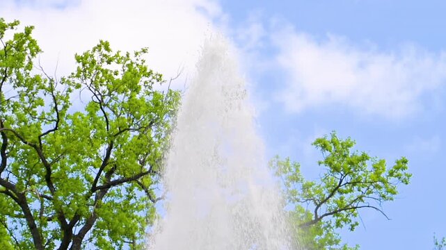 slow motion video of pouring water