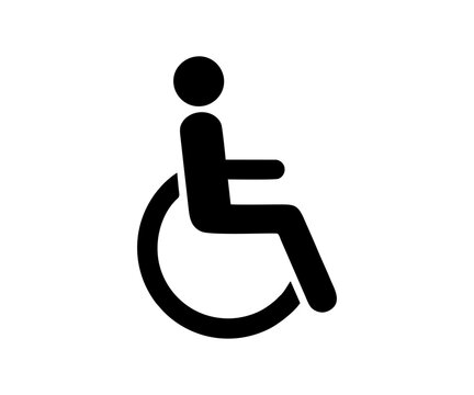 ISO 7001 AC 001 Full accessibility or toilets - accessible icon, International Standard Public information signs Full accessibility or toilets vector design and illustration.
