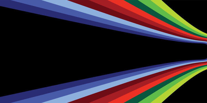 2026 Football " Soccer" World cup with color Flags of the Co-Host Flags of USA "America", Canada, and Mexico. banners with red green blue shapes for world cup 2026 background