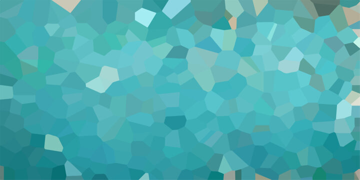 Abstract blue geometric background featuring a seamless 3D triangle and cube mosaic pattern with a light technology style for modern digital art wallpaper design.