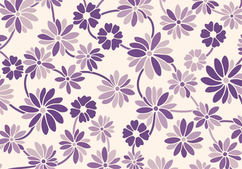 Fototapeta premium Classic royal damask wallpaper featuring seamless floral ornaments and sophisticated decorative texture