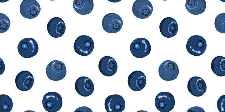 blueberry pattern background. blueberry seamless pattern background. pattern of blueberry seamless background vector illustration.