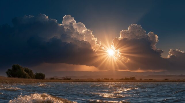 The earth&rsquo;s first dawn breaks through endless darkness, showing how God&rsquo;s light brings order, hope, and life where only chaos once existed
