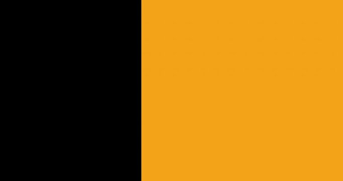 Abstract Black and Yellow Motion Background Horizontal Format with Smooth Moving Light Elements, Minimal Monochrome Animation, Futuristic Digital Loop, Modern Technology Visual in 4K