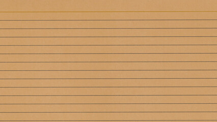 Fototapeta premium business office education scrapbook scrapbooking template - blank brown craftpaper cardboard lined index card texture background