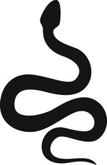 Fototapeta premium silhouette snake