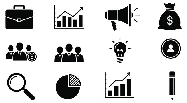 Business and Marketing Vector Icons