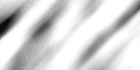 Retro risograph dither pattern with geometric micro triangles for brutalist poster graphic illustration © HAMDI