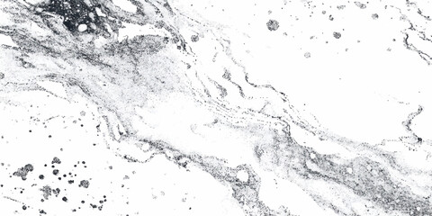 Fototapeta premium Water splash background with clean clear blue liquid droplets bubbles and flowing motion isolated on white and black backdrop