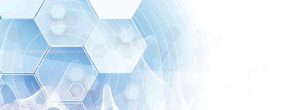Digital cyberspace background representing big data, cloud computing, and circuit baoard
