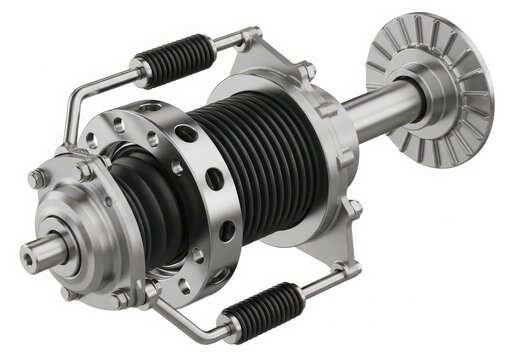 Mechanical constant velocity joint with spring