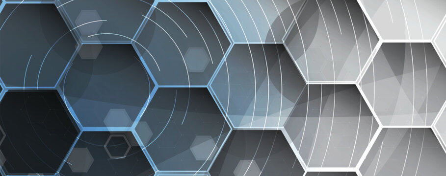 Digital cyberspace background representing big data, cloud computing, and circuit baoard