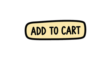 Fototapeta premium Add to Cart Button Icon.