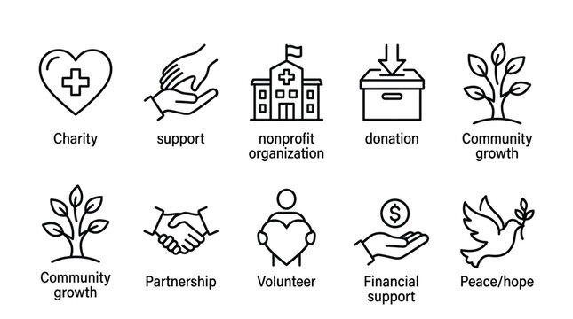 Nonprofit organization community charity support.