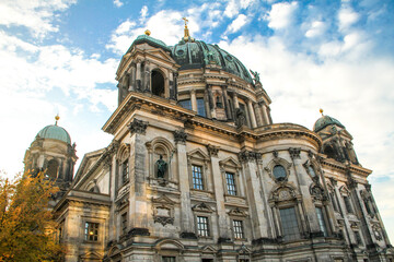 Obraz premium Berlin city center monuments and highlights