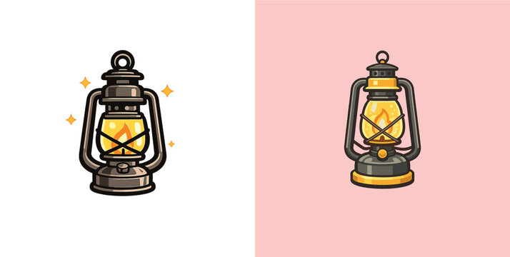 Vintage Lantern Vector