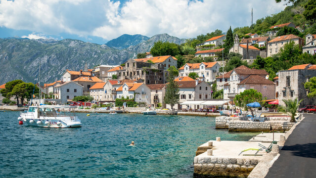 Kotor Montenegro city and nature