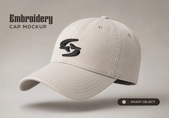 Embroidery Cap Mockup