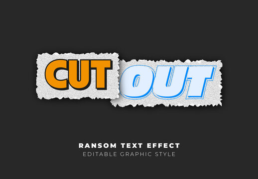 Ransom Text Effect
