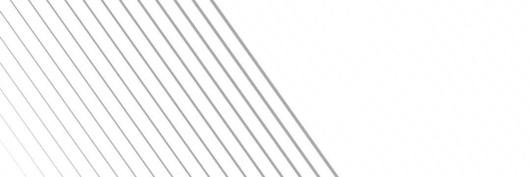 Line halftone gradation texture. Fading horizontal stripe gradient background. Repeating pattern backdrop. Black parallel thin to thick lines backdrop for overlay  print  cover  graphic design. Vector