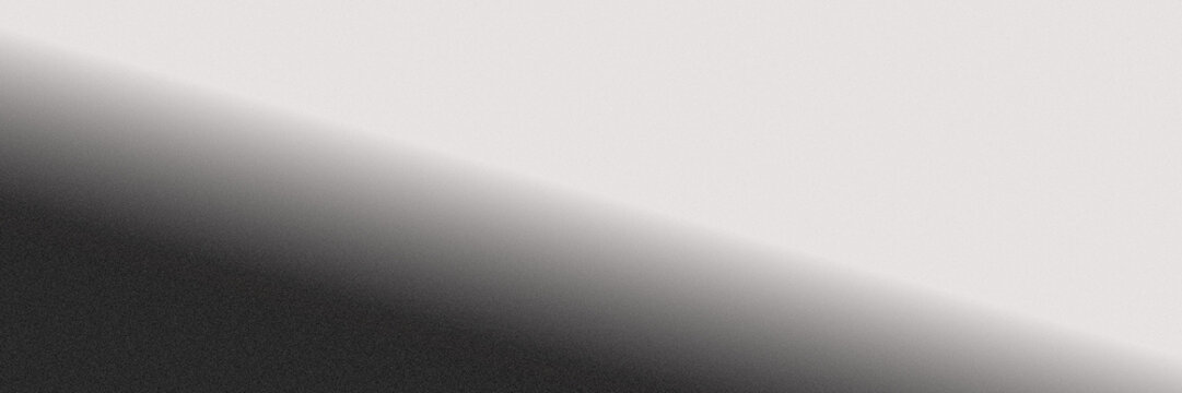 Black and white gradient background for design and artistic use  