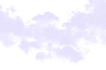 Pale Lavender Clouds Creates a Soft Sky Texture